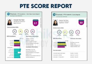 Pearson Test of English score